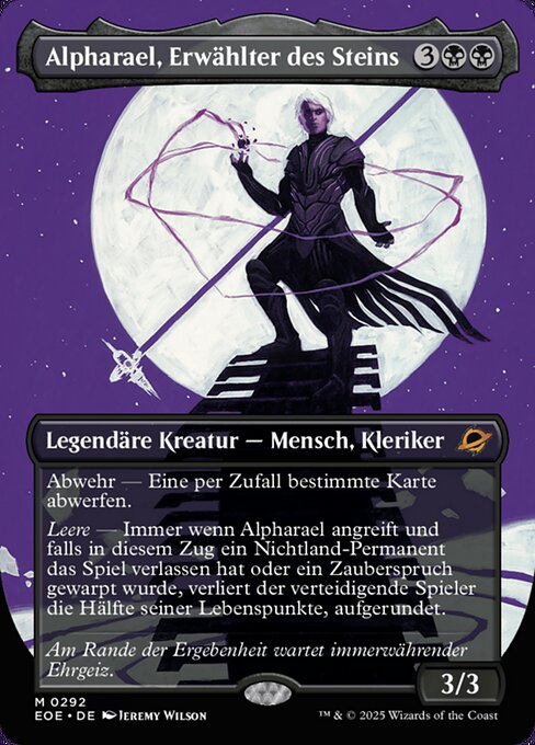 Alpharael, Erwählter des Steins