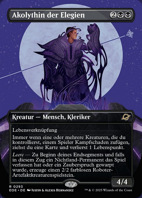 Akolythin der Elegien