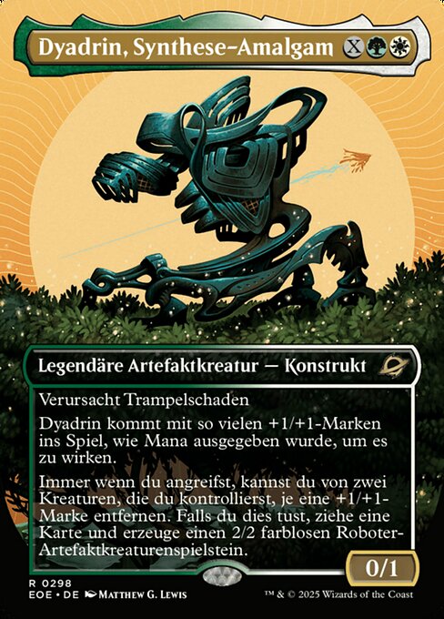 Dyadrin, Synthese-Amalgam