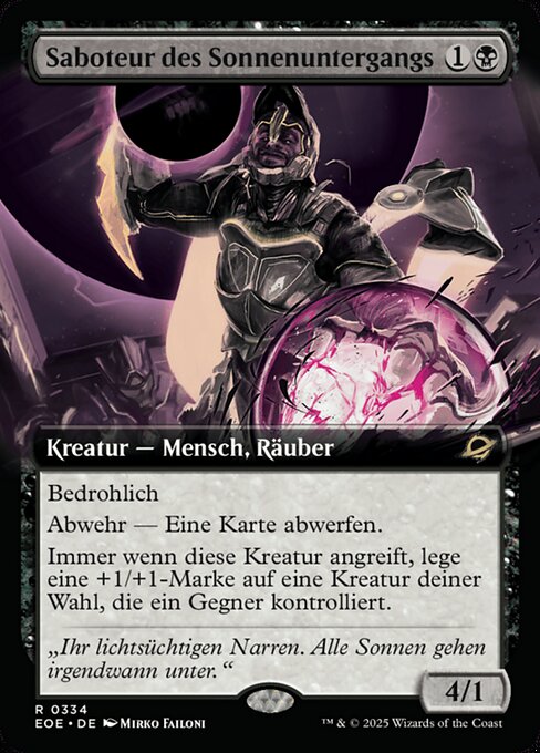 Saboteur des Sonnenuntergangs
