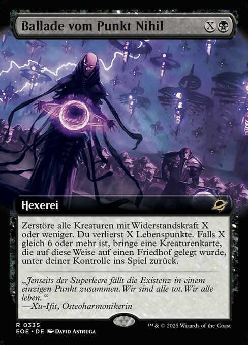 Ballade vom Punkt Nihil