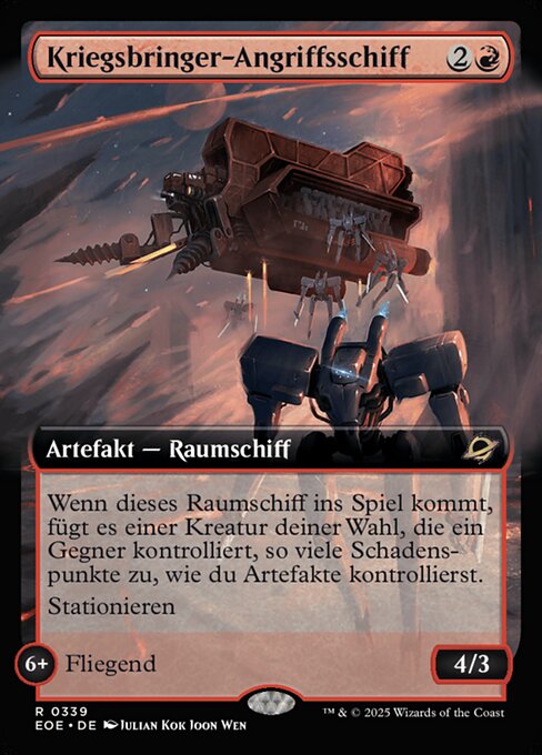 Kriegsbringer-Angriffsschiff