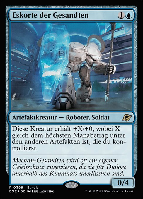 Eskorte der Gesandten