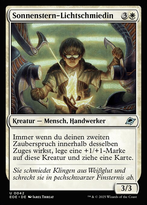 Sonnenstern-Lichtschmiedin