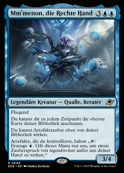 Mm'menon, die Rechte Hand