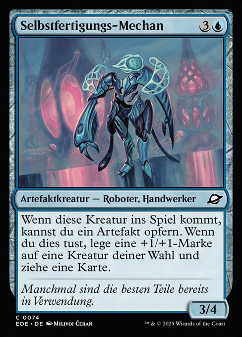 Selbstfertigungs-Mechan