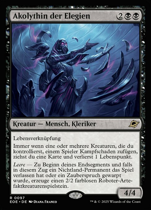 Akolythin der Elegien