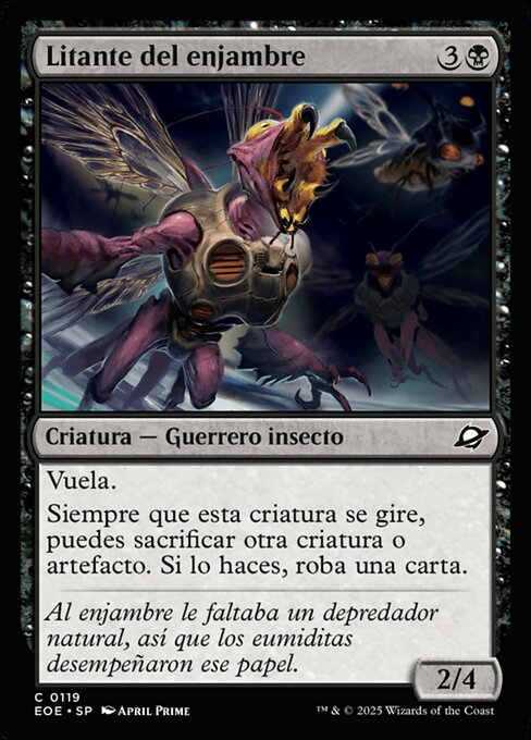 Litante del enjambre