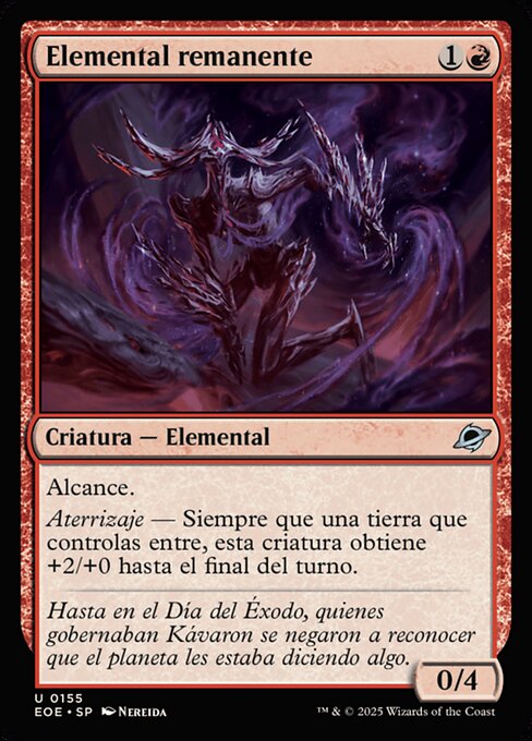 Elemental remanente