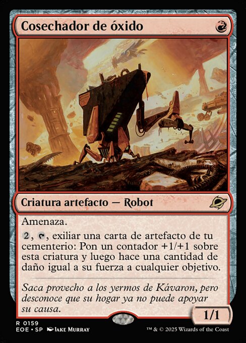 Cosechador de óxido