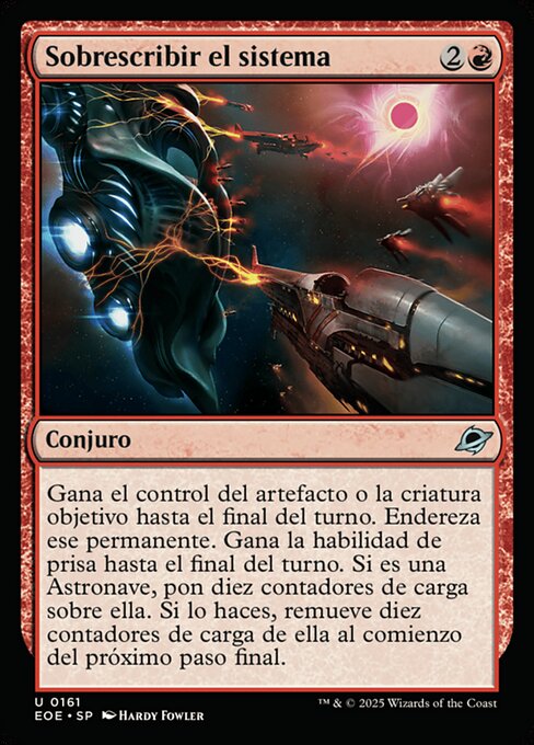 Sobrescribir el sistema