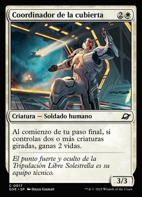 Coordinador de la cubierta