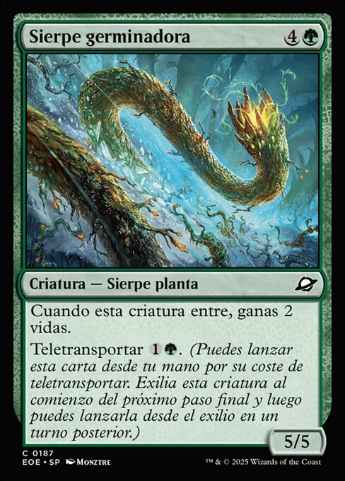 Sierpe germinadora