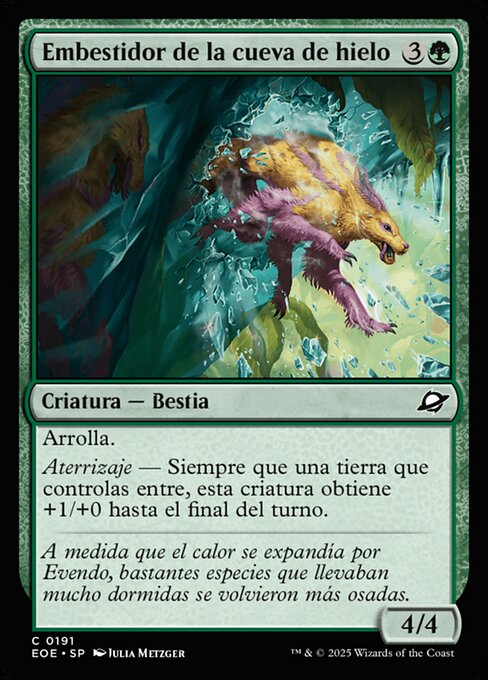 Embestidor de la cueva de hielo