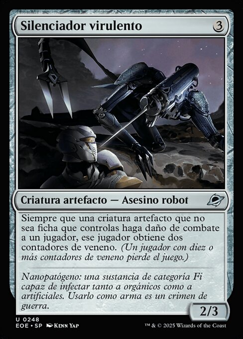 Silenciador virulento