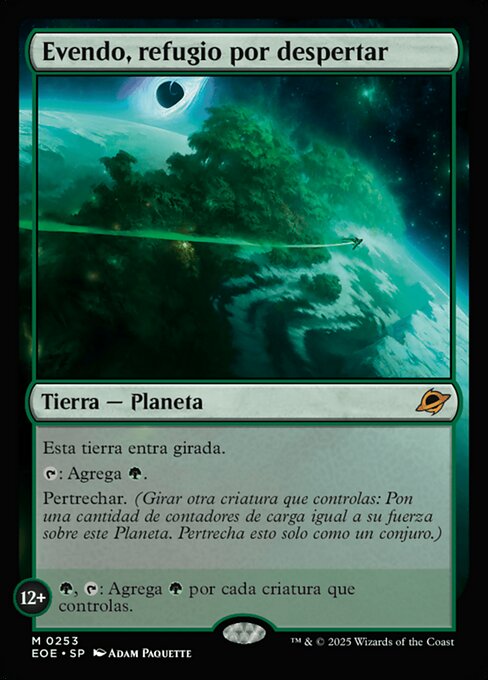 Evendo, refugio por despertar