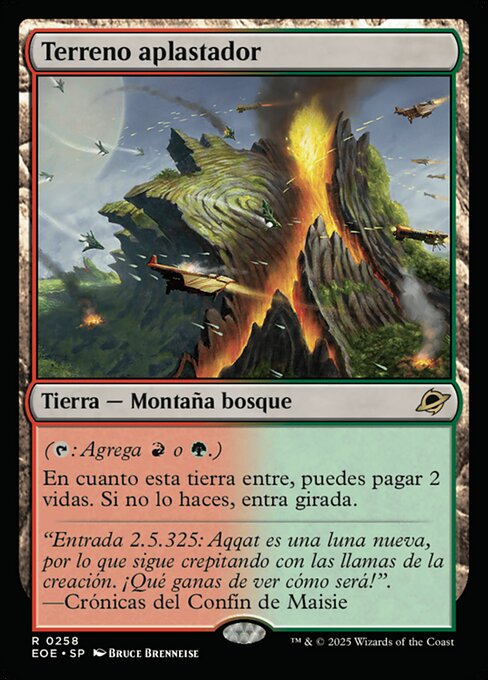 Terreno aplastador