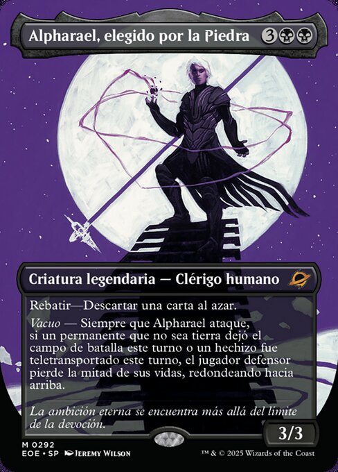 Alpharael, elegido por la Piedra