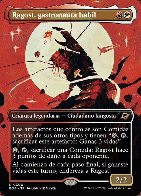 Ragost, gastronauta hábil