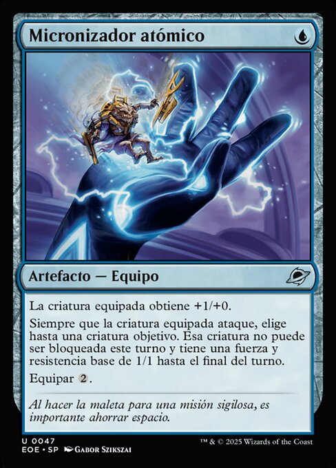 Micronizador atómico