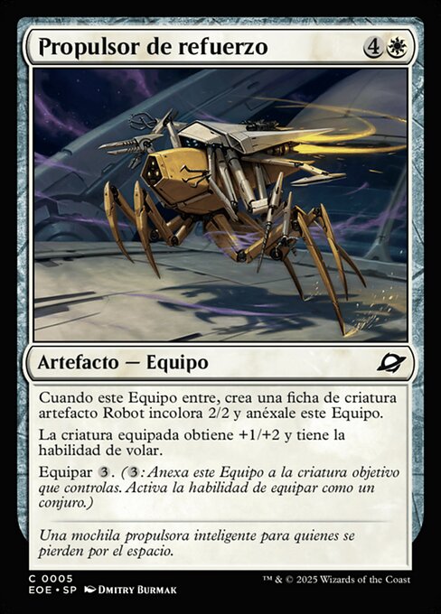 Propulsor de refuerzo