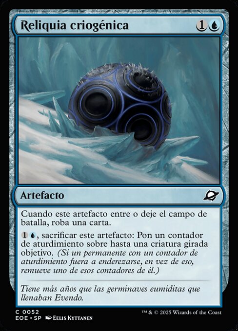 Reliquia criogénica