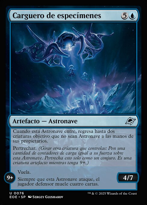 Carguero de especímenes