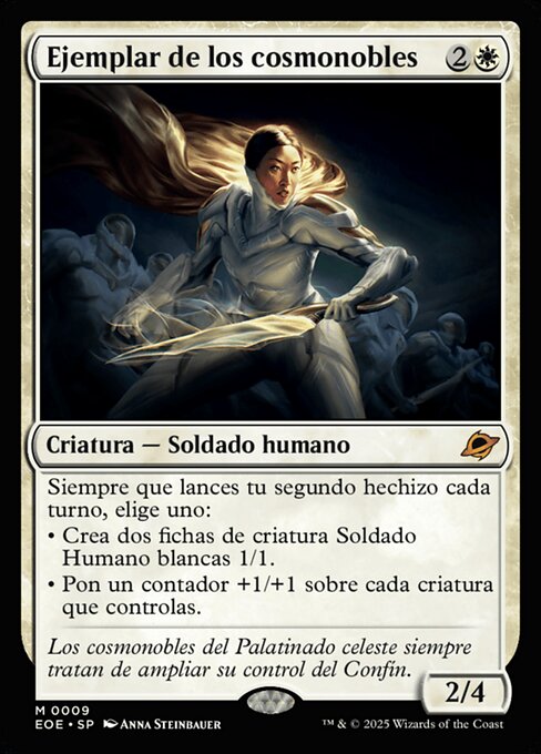 Ejemplar de los cosmonobles