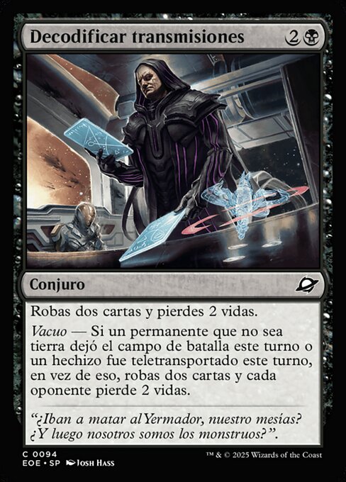 Decodificar transmisiones