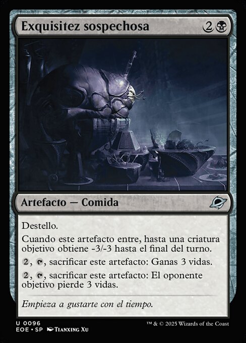 Exquisitez sospechosa