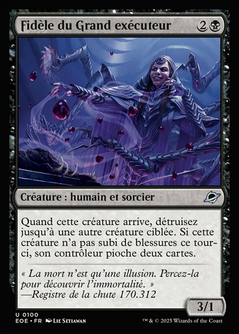 Fidèle du Grand exécuteur