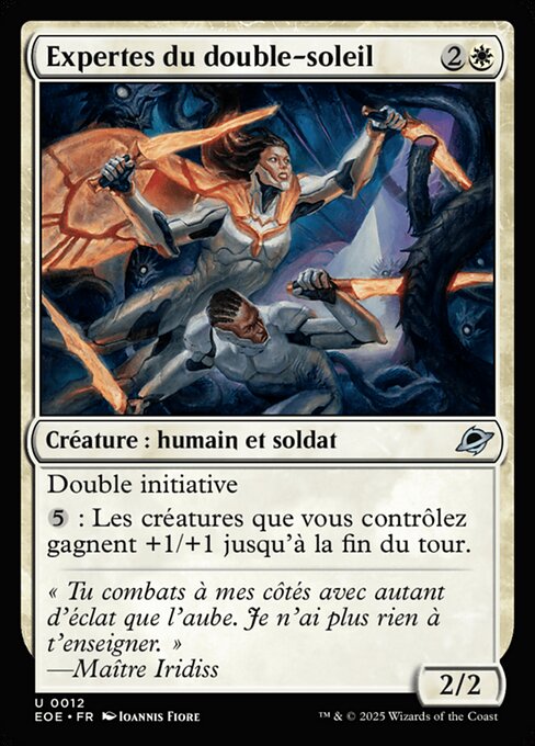 Expertes du double-soleil