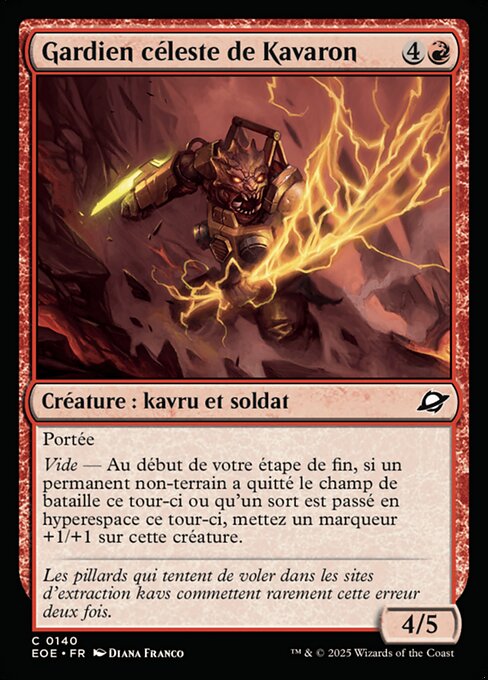 Gardien céleste de Kavaron