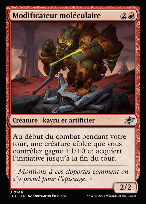 Modificateur moléculaire