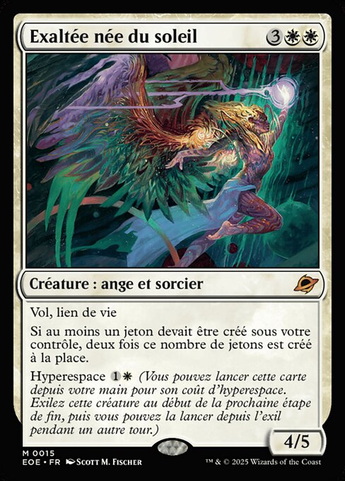 Exaltée née du soleil