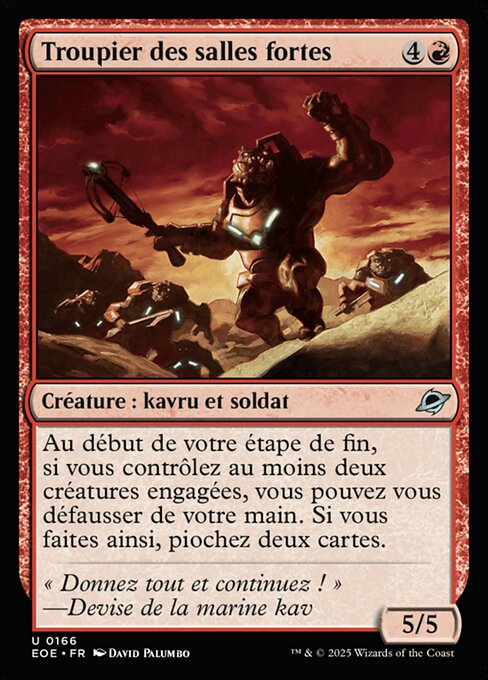 Troupier des salles fortes