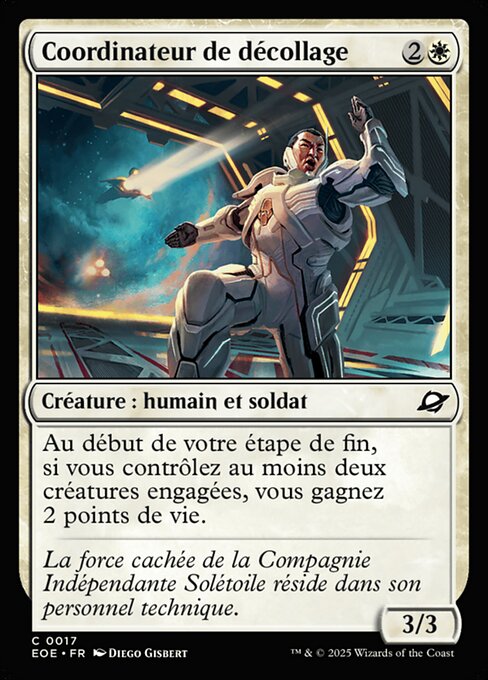 Coordinateur de décollage