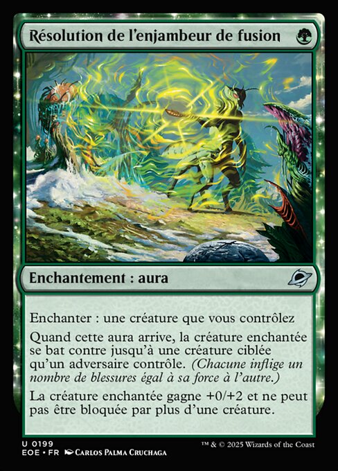 Résolution de l'enjambeur de fusion