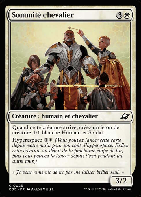 Sommité chevalier