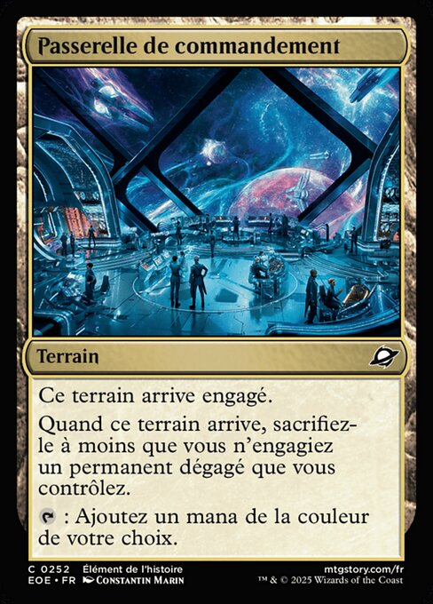 Passerelle de commandement