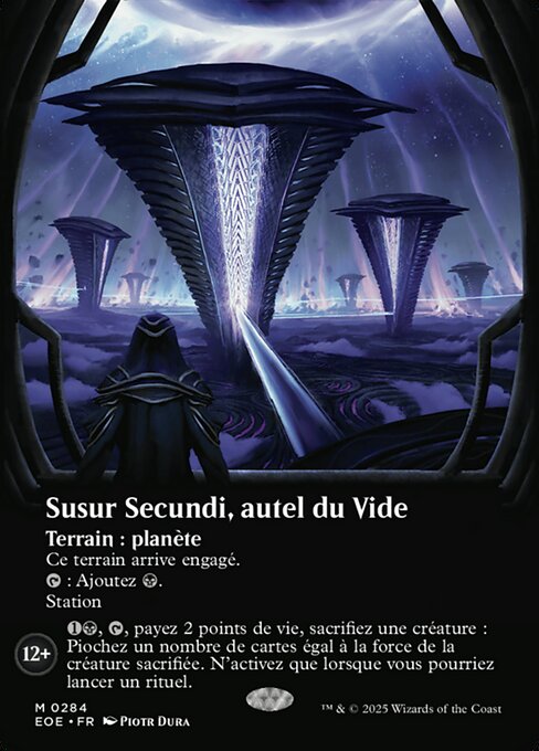 Susur Secundi, autel du Vide