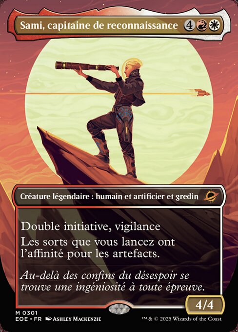 Sami, capitaine de reconnaissance