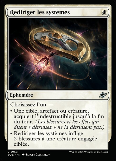 Rediriger les systèmes