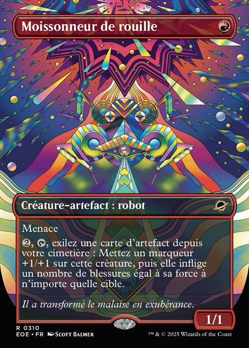 Moissonneur de rouille