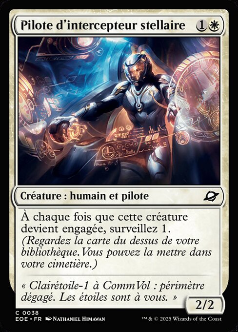 Pilote d'intercepteur stellaire