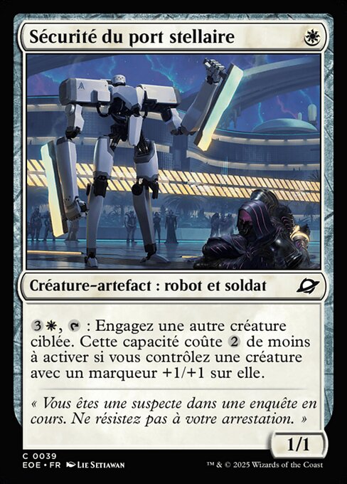 Sécurité du port stellaire