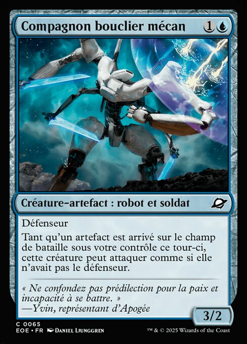 Compagnon bouclier mécan
