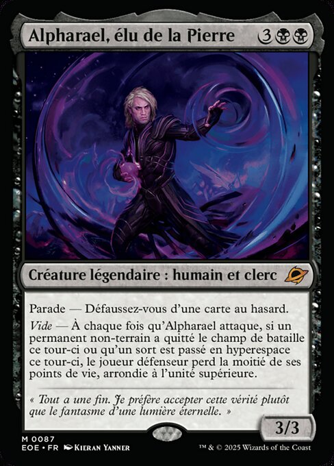 Alpharael, élu de la Pierre