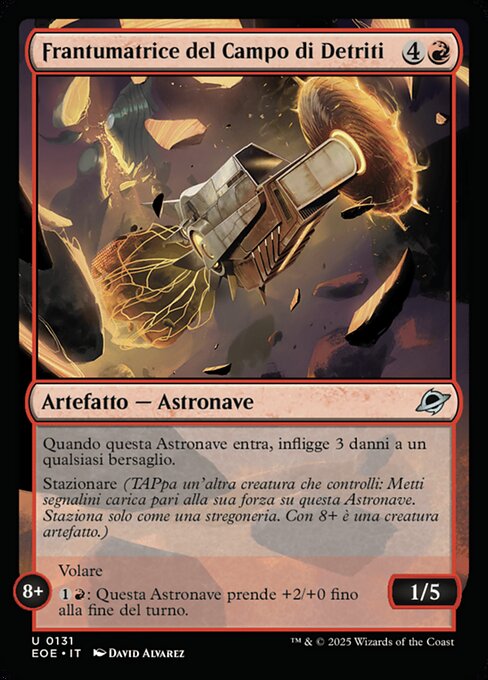 Frantumatrice del Campo di Detriti