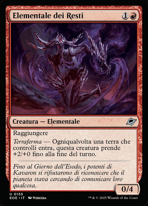 Elementale dei Resti